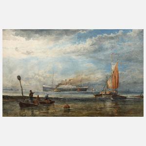 Sidney Paul Goodwin, Dampfschiff vor der Einfahrt