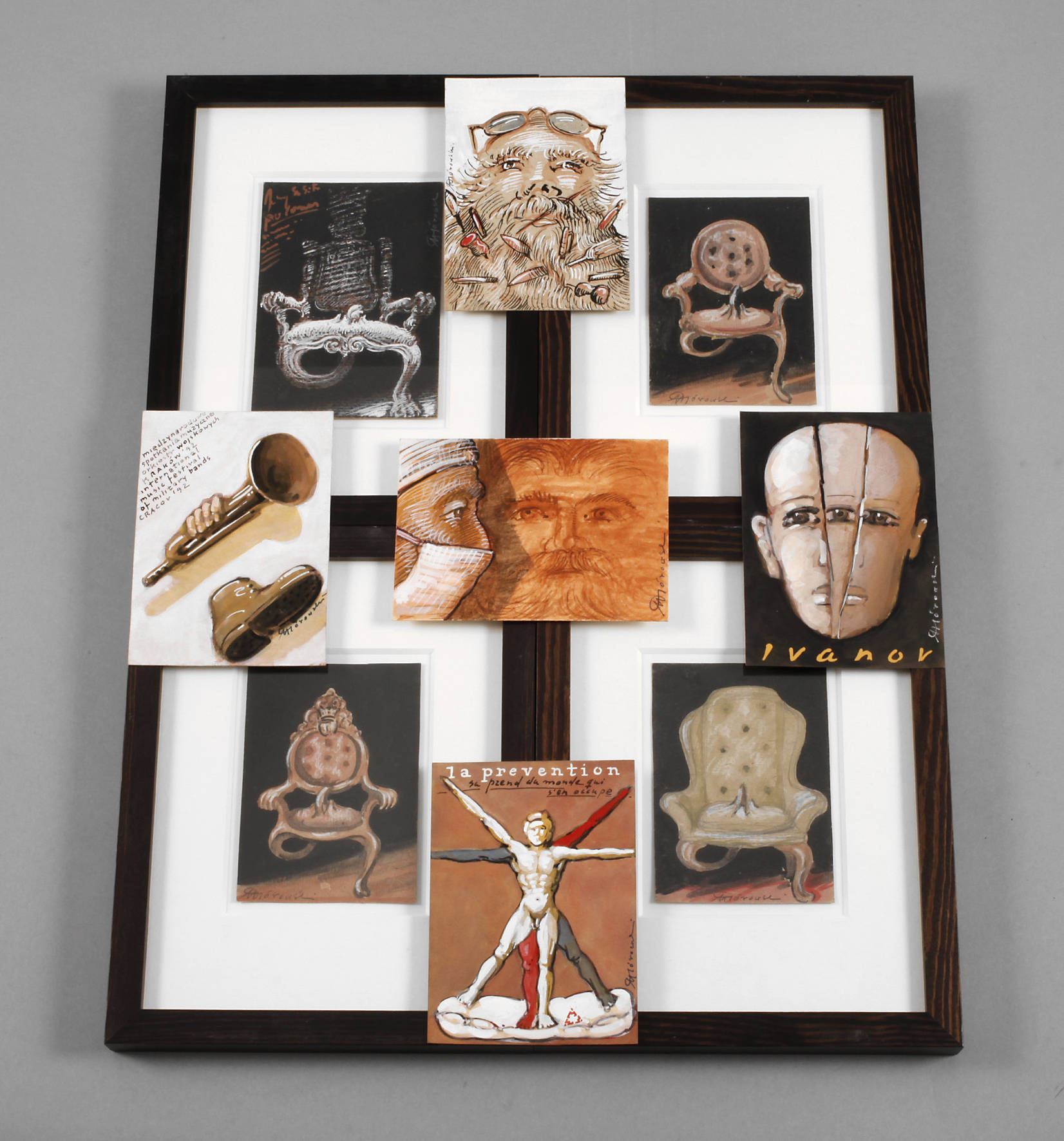 Prof. Mieczyslaw Górowski, Sammlung Papierarbeiten