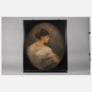 Hans Hattop, Damenportrait