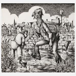 Hermann Ohlzen, ”2 Sumpfhühner”