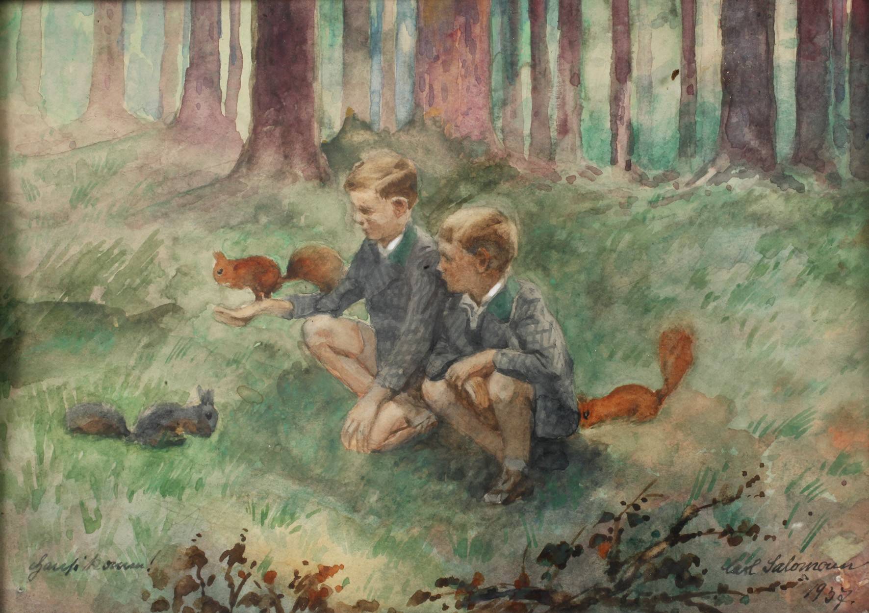 Carl Salomonn, ”Hansi komm!”