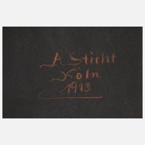 Albert Sticht, Damenportrait