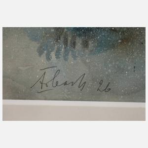 Alois Erbach, Winterabend