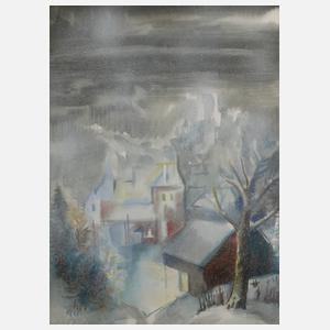 Alois Erbach, Winterabend