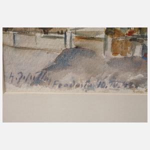 Nach der Schlacht um Feodosia