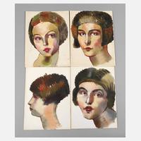 Monogrammist OW, Sammlung Frauenportraits111