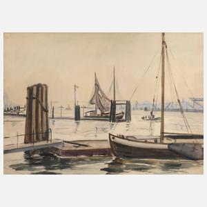 Fischerboote am Hafen