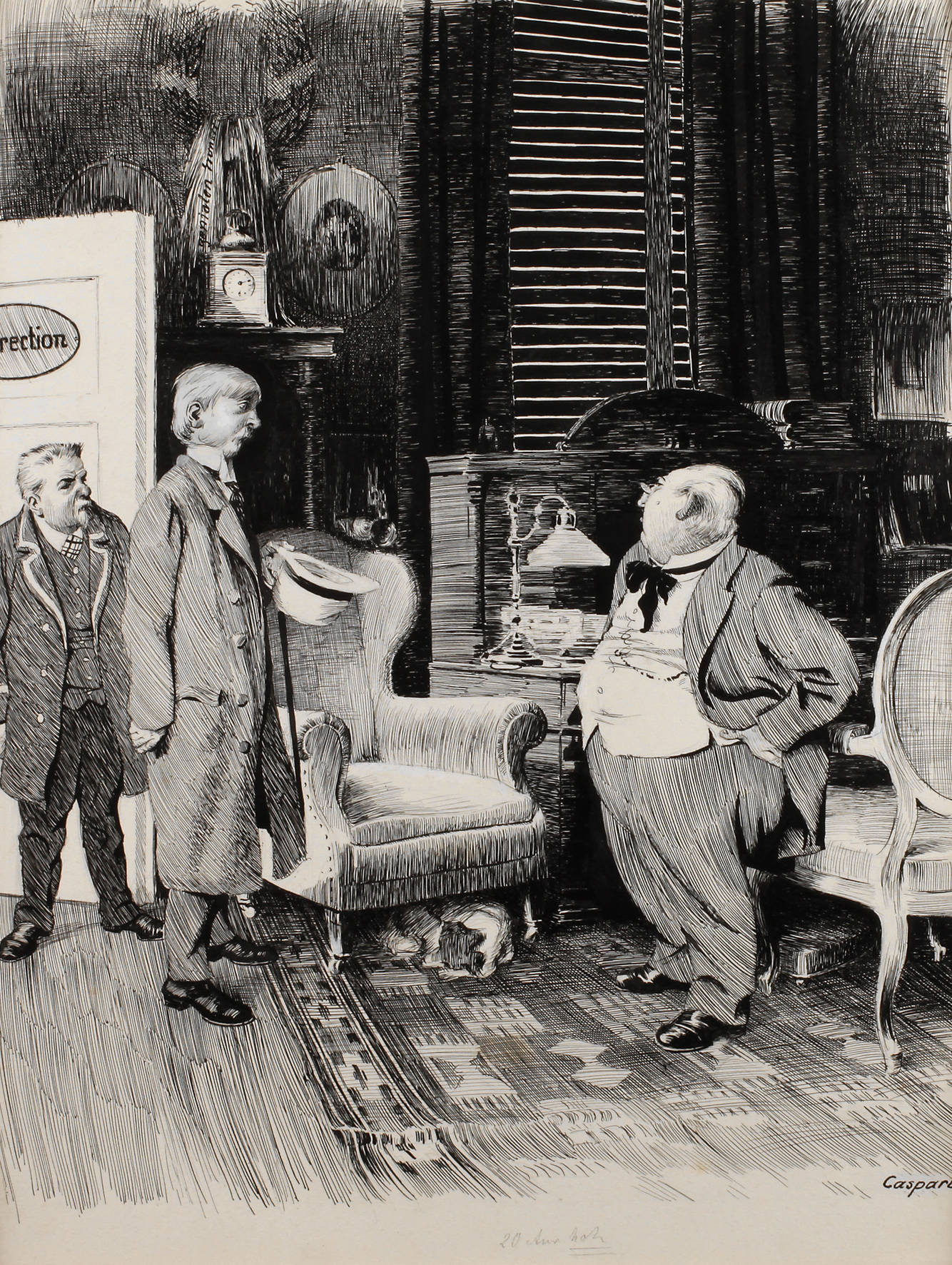 Walter Caspari, Die Neueinstellung