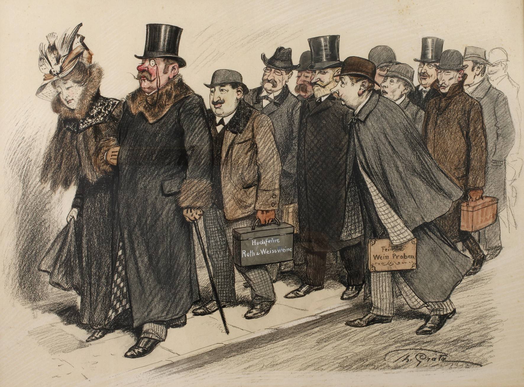 Theodor Grätz, ”Ein Anziehungspunkt”