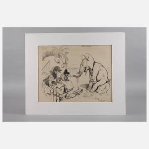 Prof. Adolf Hengeler, ”Idylle in Afrika”