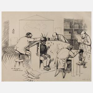 Prof. Adolf Hengeler, Im Kontor