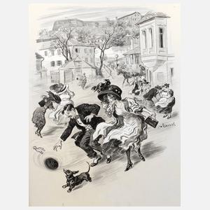 August Ritter von Meissl, ”Der Windstoß”