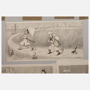 Adolf Oberländer, Im Orient