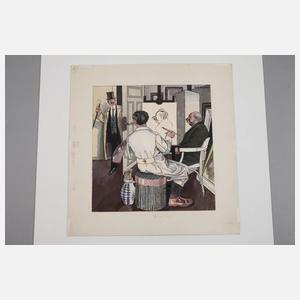 Wolfgang Wagner, Beim Portraitmaler