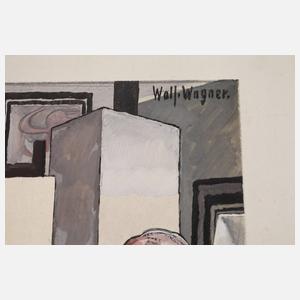 Wolfgang Wagner, Beim Portraitmaler