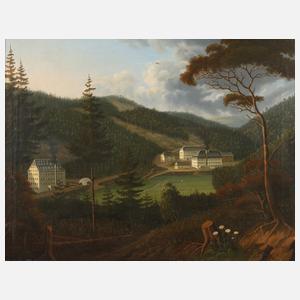 Franz Borckmann, Fabrik im Talgrund