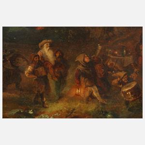 Meno Mühlig, Die Jagdprozession der Zwerge