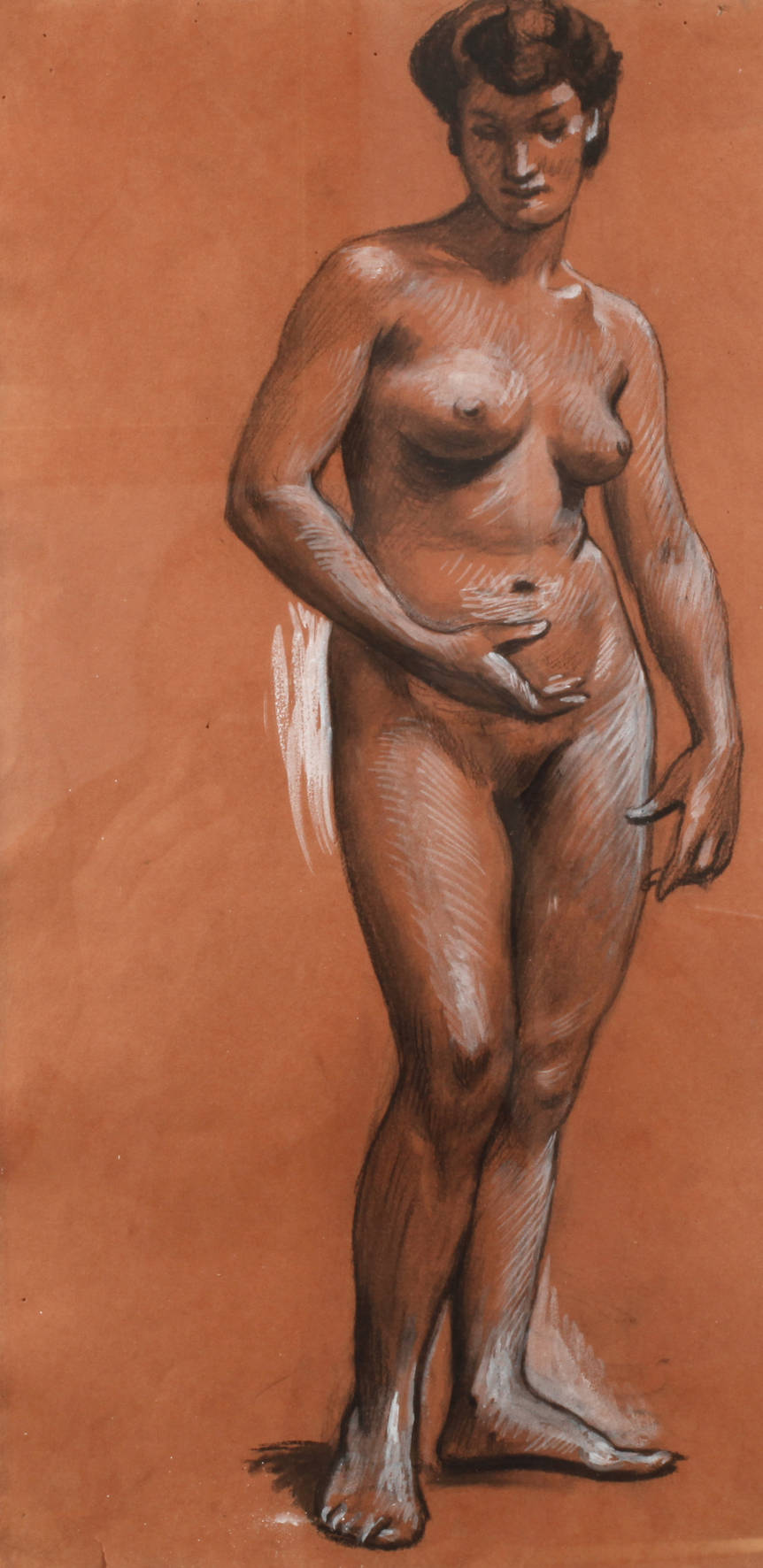 Prof. Hermann Prell, attr., Weiblicher Akt