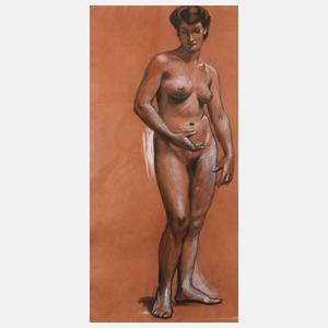 Prof. Hermann Prell, attr., Weiblicher Akt