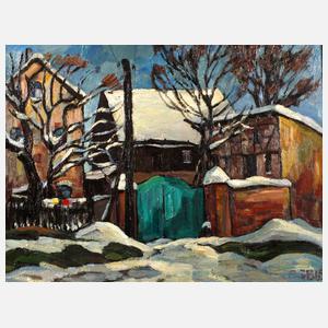 Fredo Bley, ”Gehöft in Buchwald”