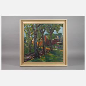 Fredo Bley, ”Dorfeingang Obermylau”