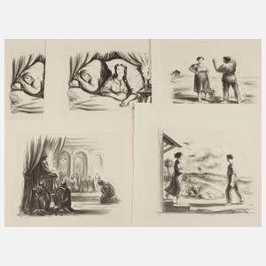 Prof. Richard Dreher, Sammlung Lithographien