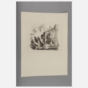 Prof. Richard Dreher, Sammlung Lithographien,