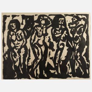 Johannes Feige, Stehende Akte