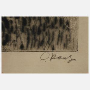 Otto Paetz, ”Dorfeingang”