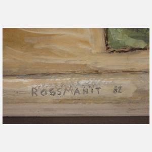 Hanns Rossmanit, ”Stillleben mit Blumenstrauß”