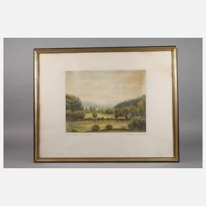 Helmut Rudolph, ”Gimmlitztal am Burgberg”