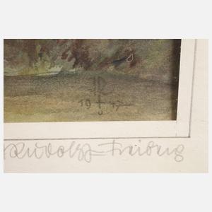 Helmut Rudolph, ”Gimmlitztal am Burgberg”