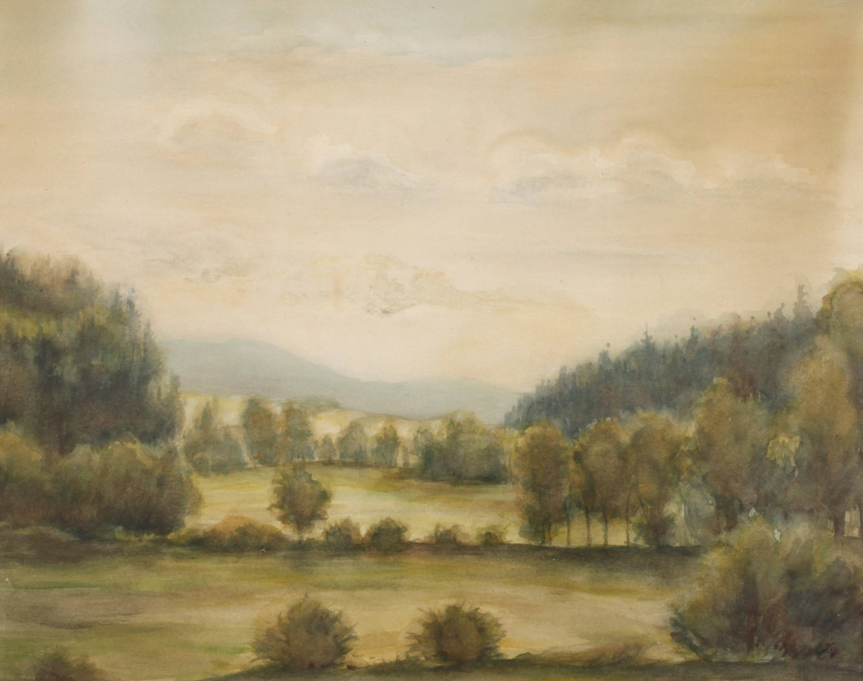 Helmut Rudolph, ”Gimmlitztal am Burgberg”