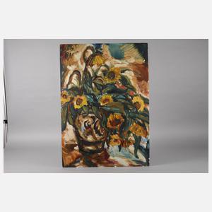 Gerhard Schöpplein, Sonnenblumenstillleben