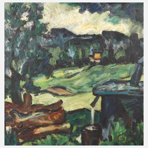 Gerhard Schöpplein, Vogtländische Gewitterlandschaft