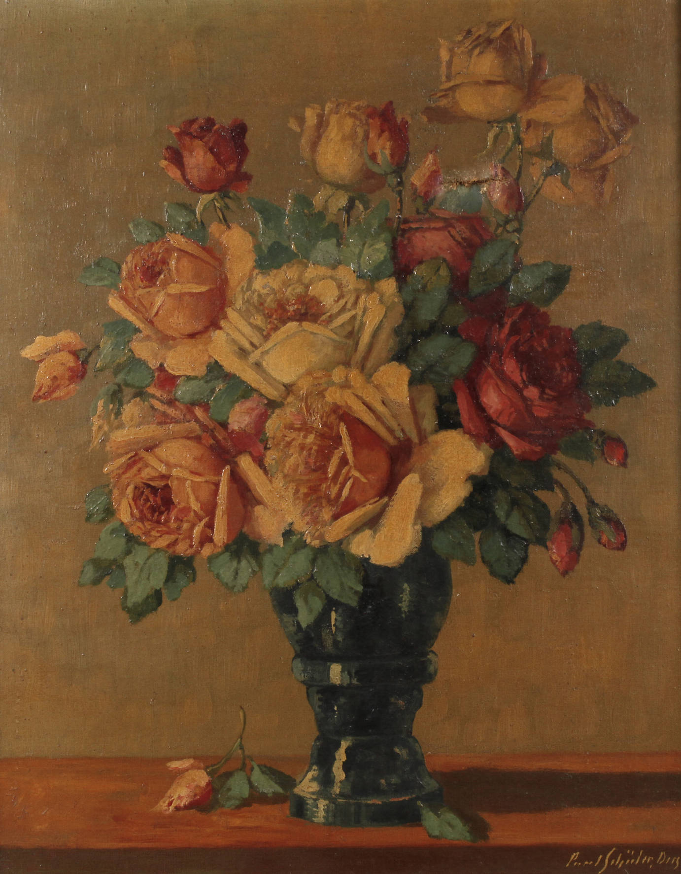 Paul Schüler, Rosenstillleben