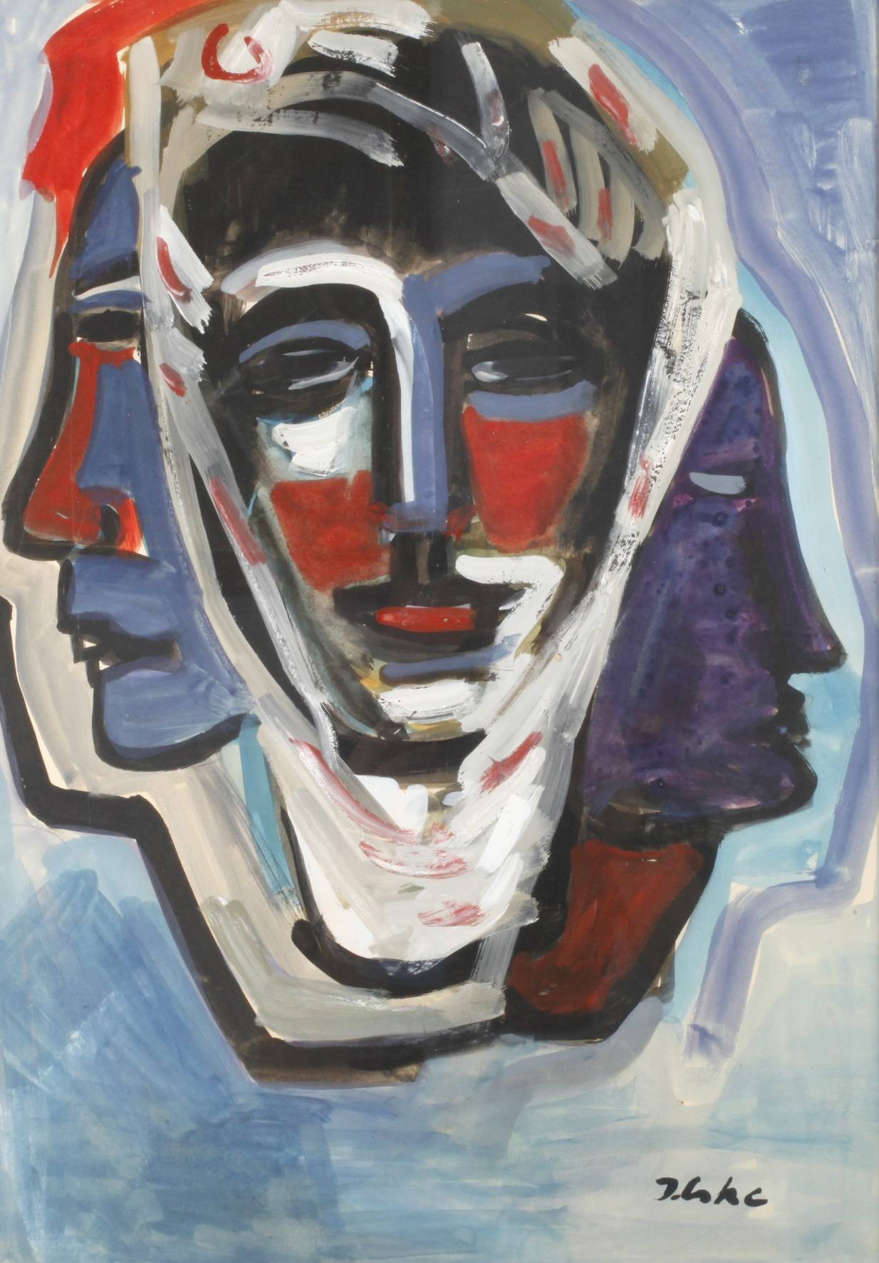 Ilske Schwimmer, attr., Januskopf