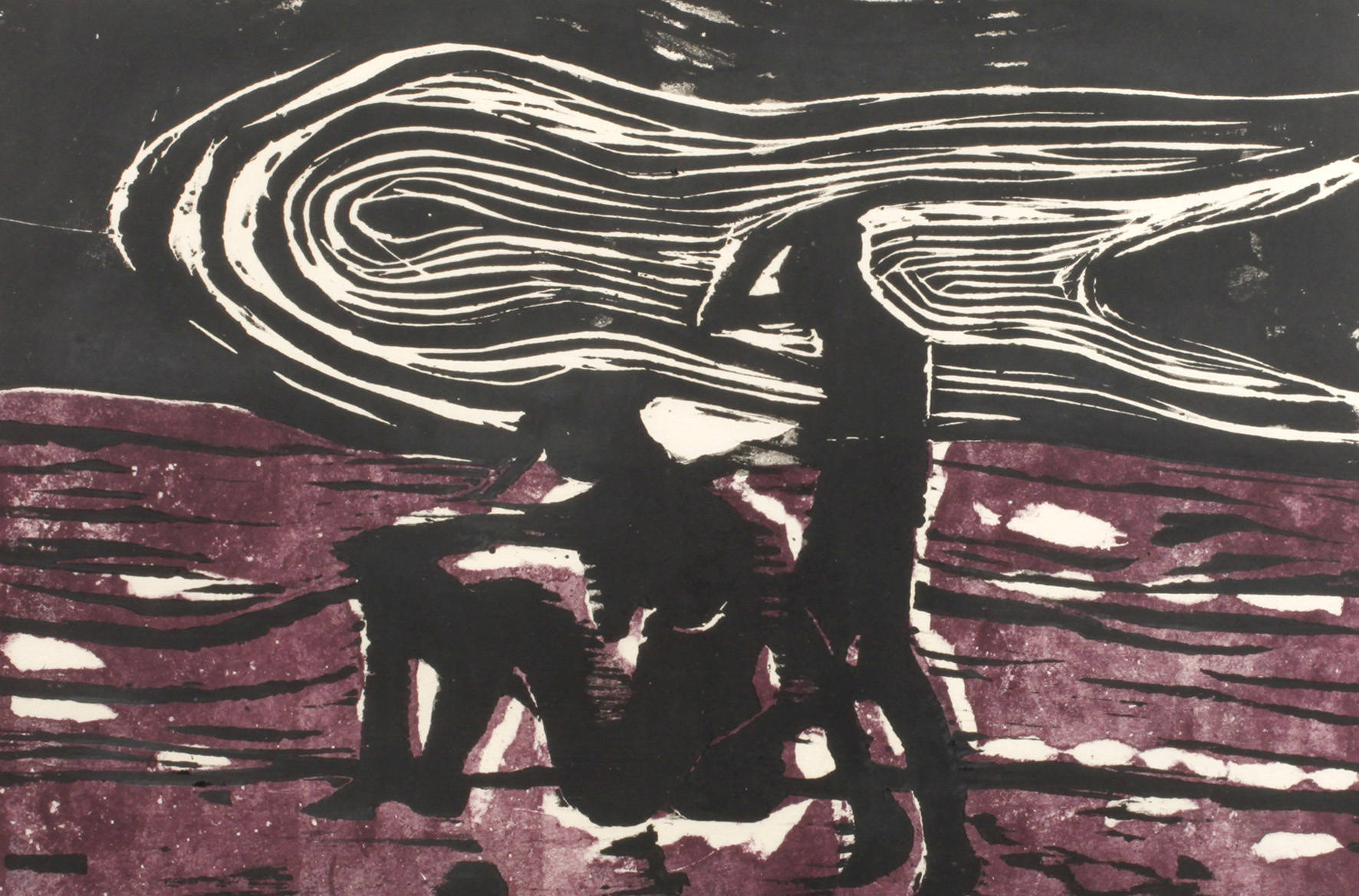 Heinz Tetzner, Paar am Strand