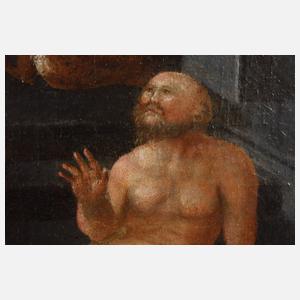 Architekturbild mit Wunder Jesu