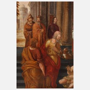 Architekturbild mit Wunder Jesu