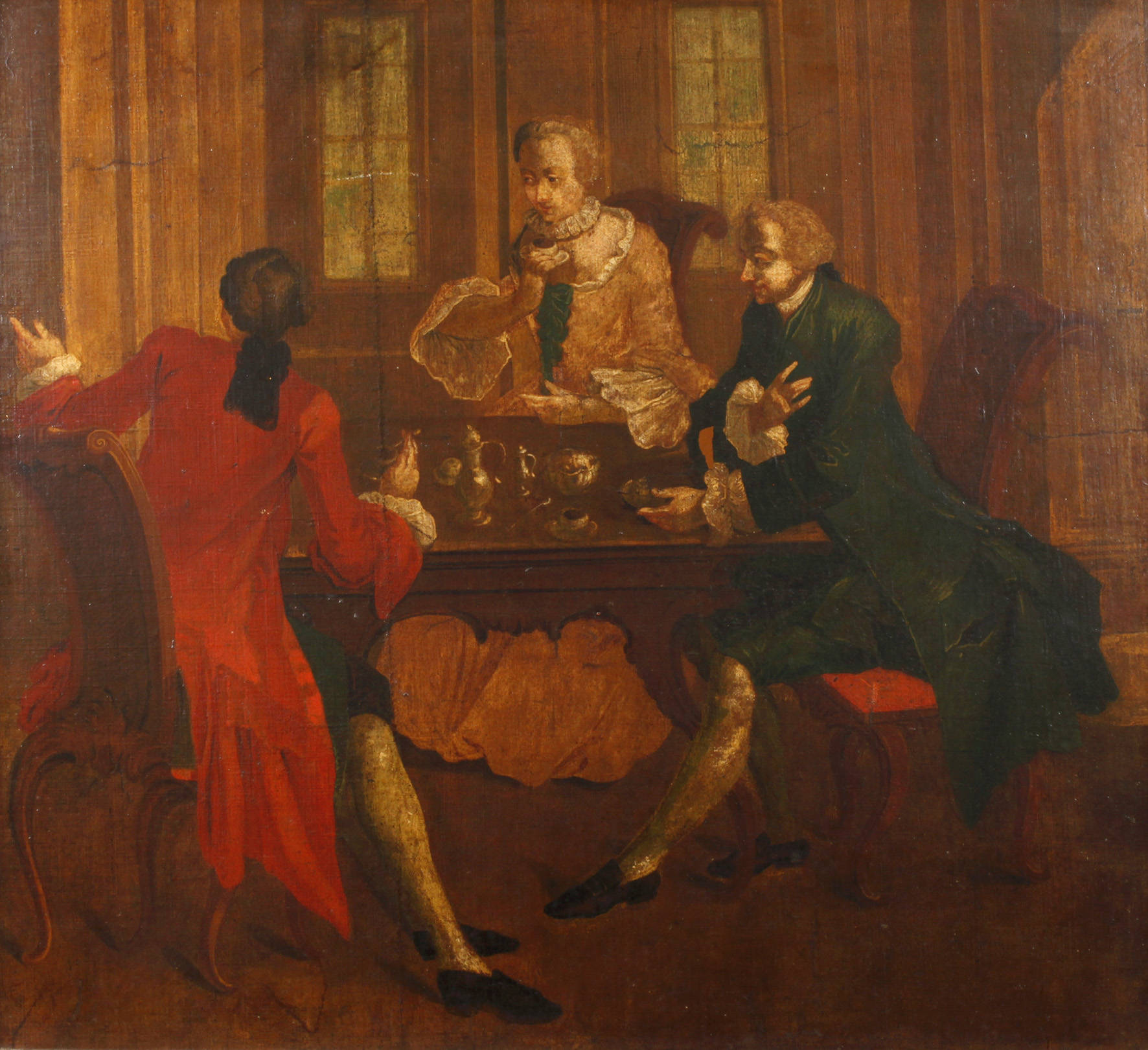 Spätbarocke Kaffeerunde