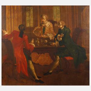 Spätbarocke Kaffeerunde