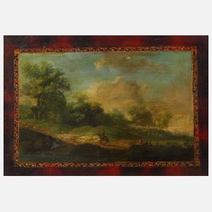 Landschaft mit Reiter
