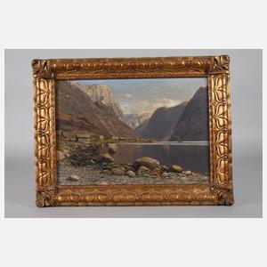 Themistokles von Eckenbrecher,”Am Nærøyfjord bei Dyrdal”