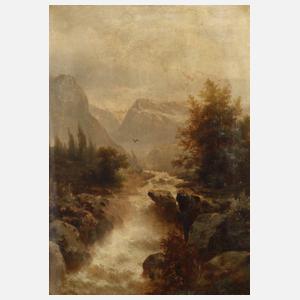 Giffinger, Sturzbach im Gebirge