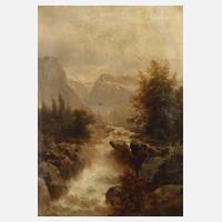 Giffinger, Sturzbach im Gebirge111