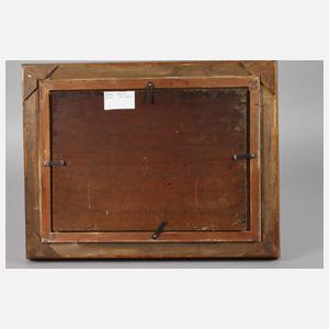 Johannes Maurisz Jansen, Rastender Wanderer in Herbstlandschaft