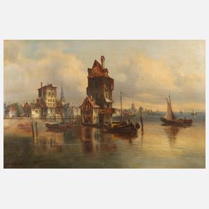 Karl Kaufmann, Holländische Hafenlandschaft
