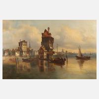 Karl Kaufmann, Holländische Hafenlandschaft111