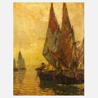 August Lemmer, ”Venezianische Fischerboote”111